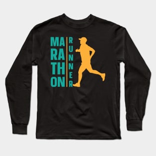 Marathon Runner Long Sleeve T-Shirt